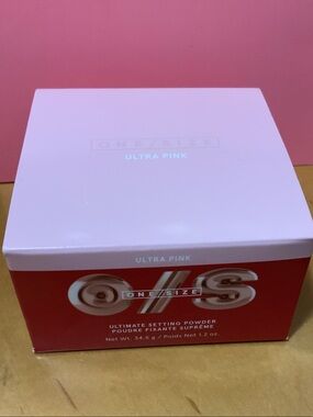 ONE/SIZE Ultra Pink Blurring Setting Powder Box - Pink & Red Packaging